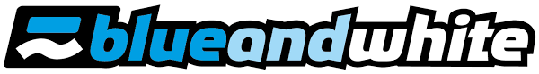 Das Logo von Blue and White GmbH