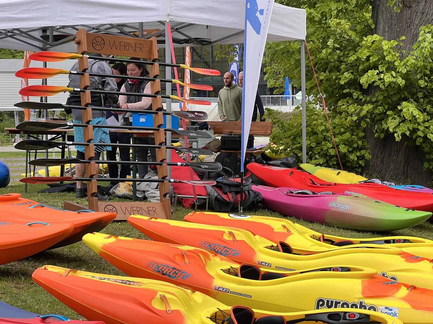 Wildwassertest am Eiskanal
